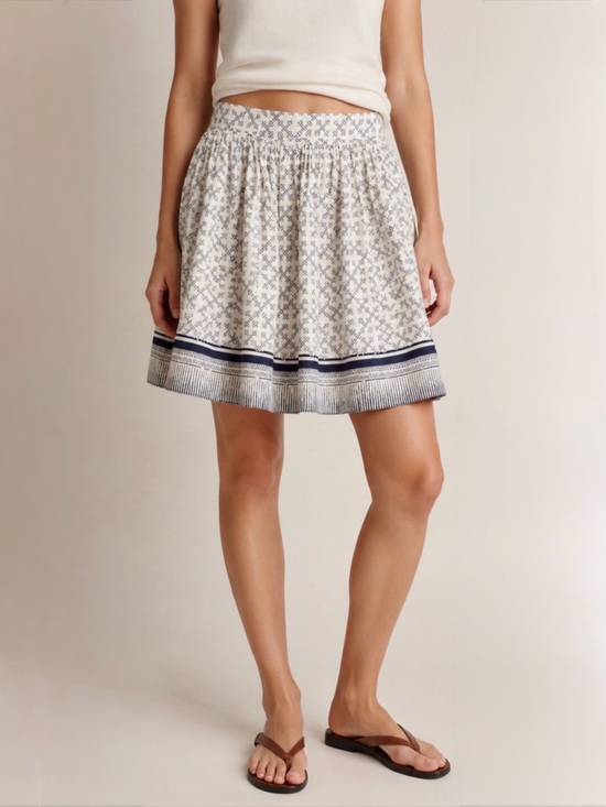 Nili Lotan Dresses & Skirts - NILI LOTAN Cotton Print Mini Skirt